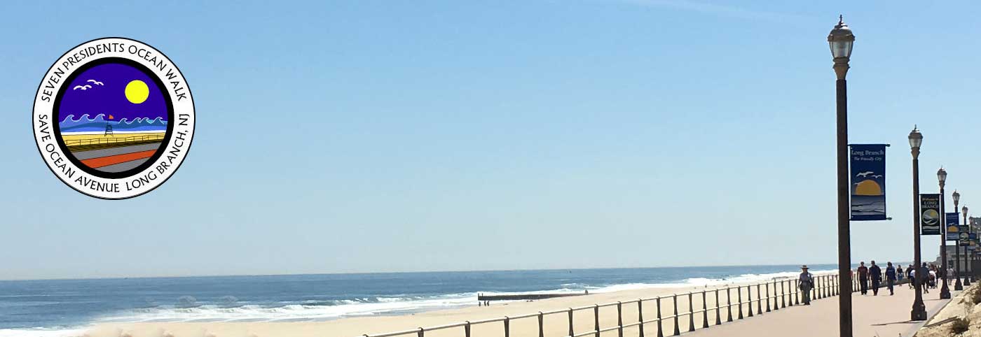 Boardwalk in Long Branch, NJ